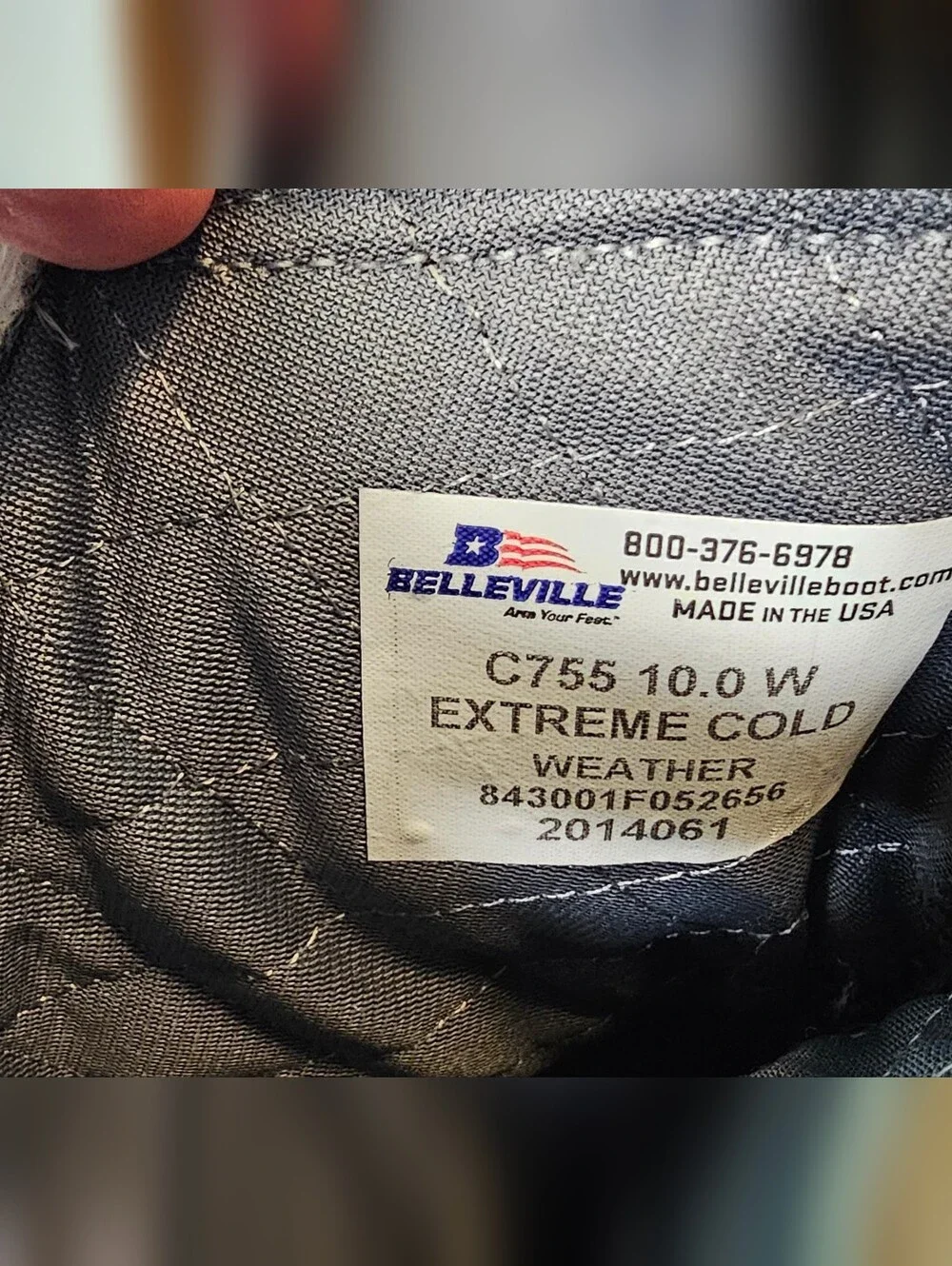 Belleville C755 XCW Extreme Cold Weather Gortex Boots size 10W Tan